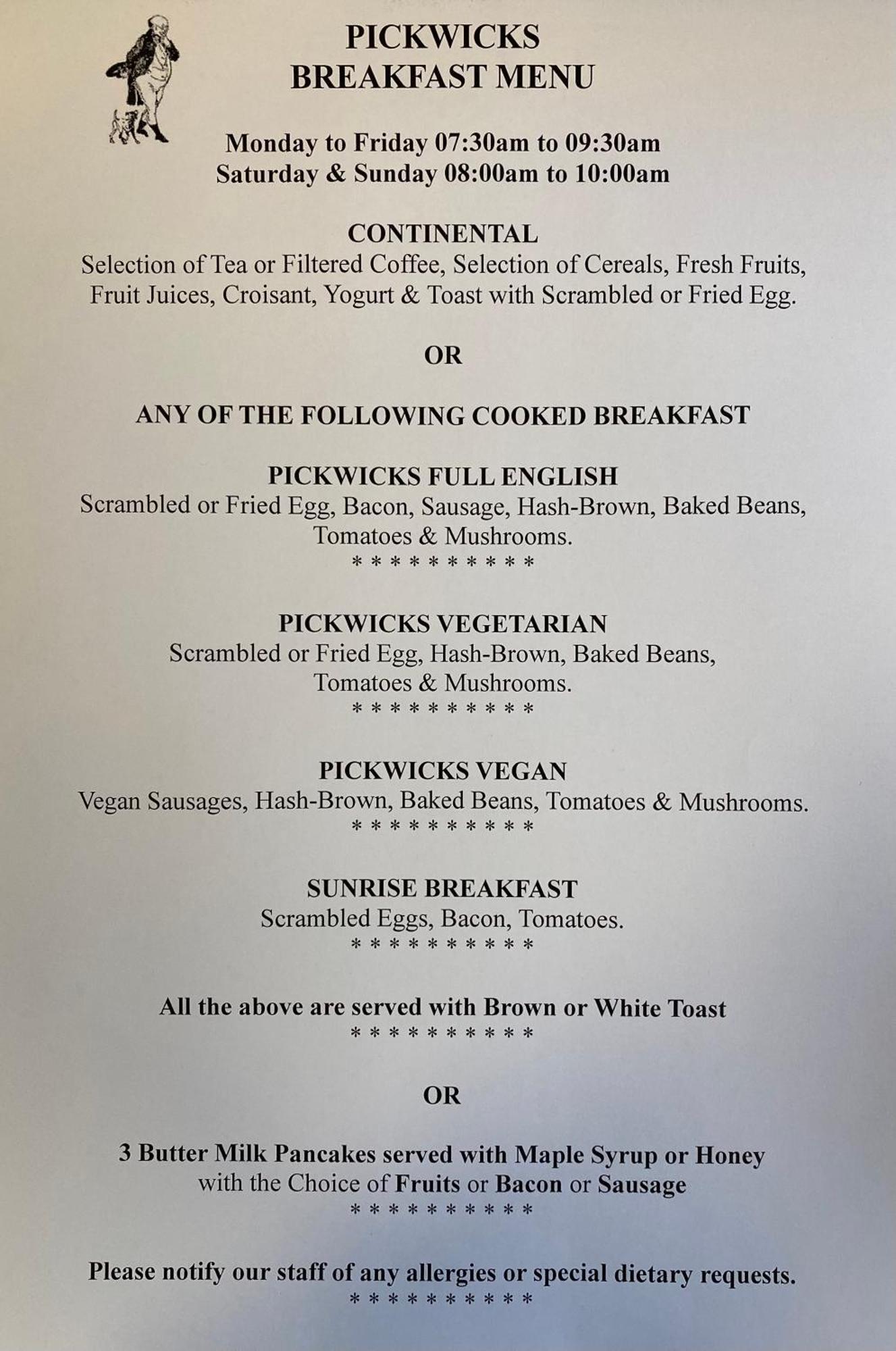 Pickwicks Guest House Oxford Ngoại thất bức ảnh